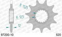 Pignone AFAM 97200-10 passo 520