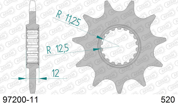 Pignone AFAM 97200-11 passo 520