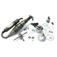 Gruppo Termico Big Bore Con Testata Ø 47,6 mm, 70 cc con Scarico, Kit Carburatore, Albero Motore APRILIA  AREA  50